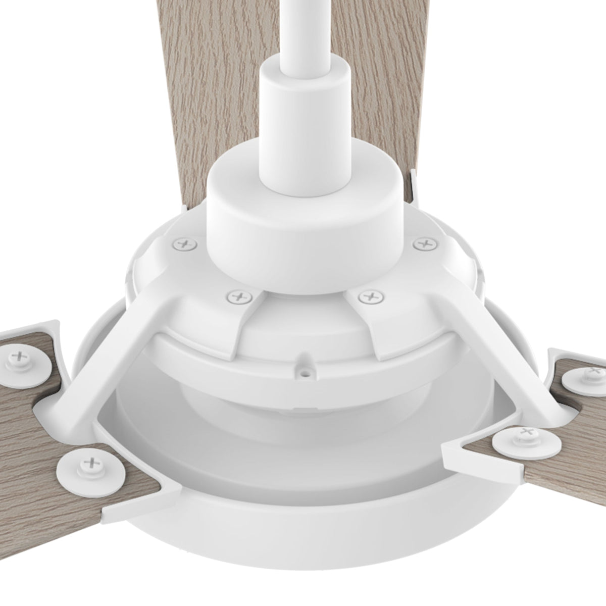 BRISA 52 inch 3-Blade Smart Ceiling Fan with LED Light & Remote