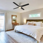 MONTGOMERY 52 inch 4-Blade Smart Ceiling Fan with LED Light & Remote