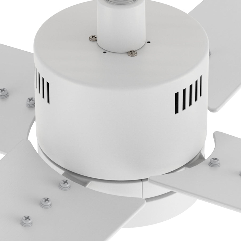 MONTGOMERY 52 inch 4-Blade Smart Ceiling Fan with LED Light & Remote