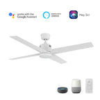 MONTGOMERY 52 inch 4-Blade Smart Ceiling Fan with LED Light & Remote