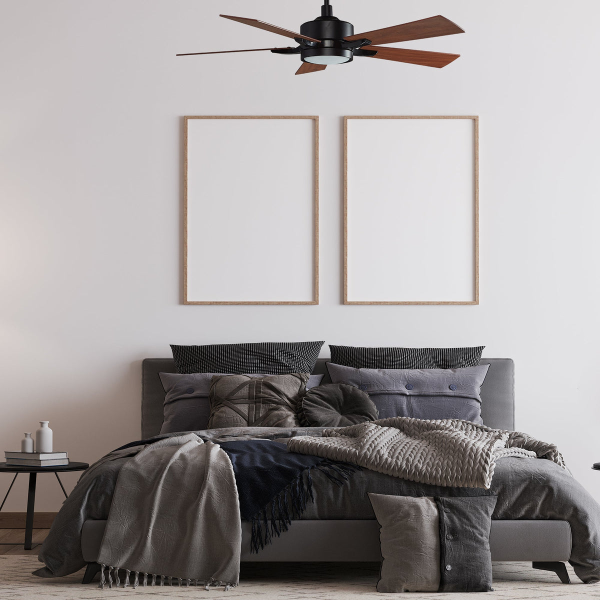 APPLETON 52 inch 5-Blade Smart Ceiling Fan with LED Light & Remote