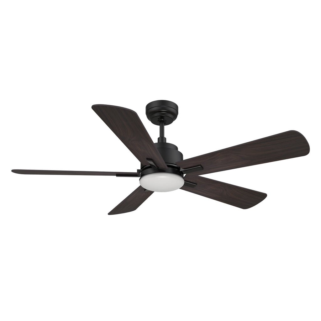 OLINDA 52 inch 5-Blade Smart Ceiling Fan with LED Light & Remote