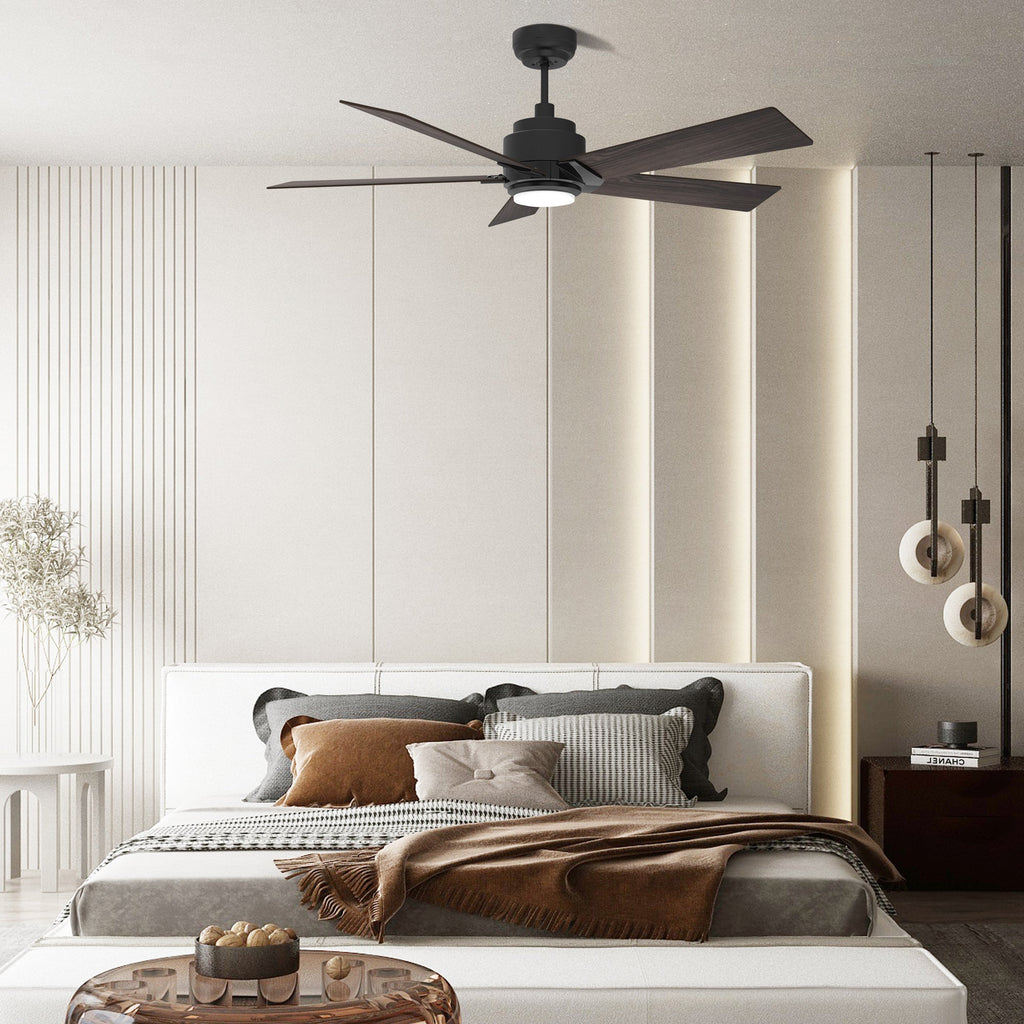 ASCENDER 52 inch 5-Blade Smart Ceiling Fan with LED Light & Remote