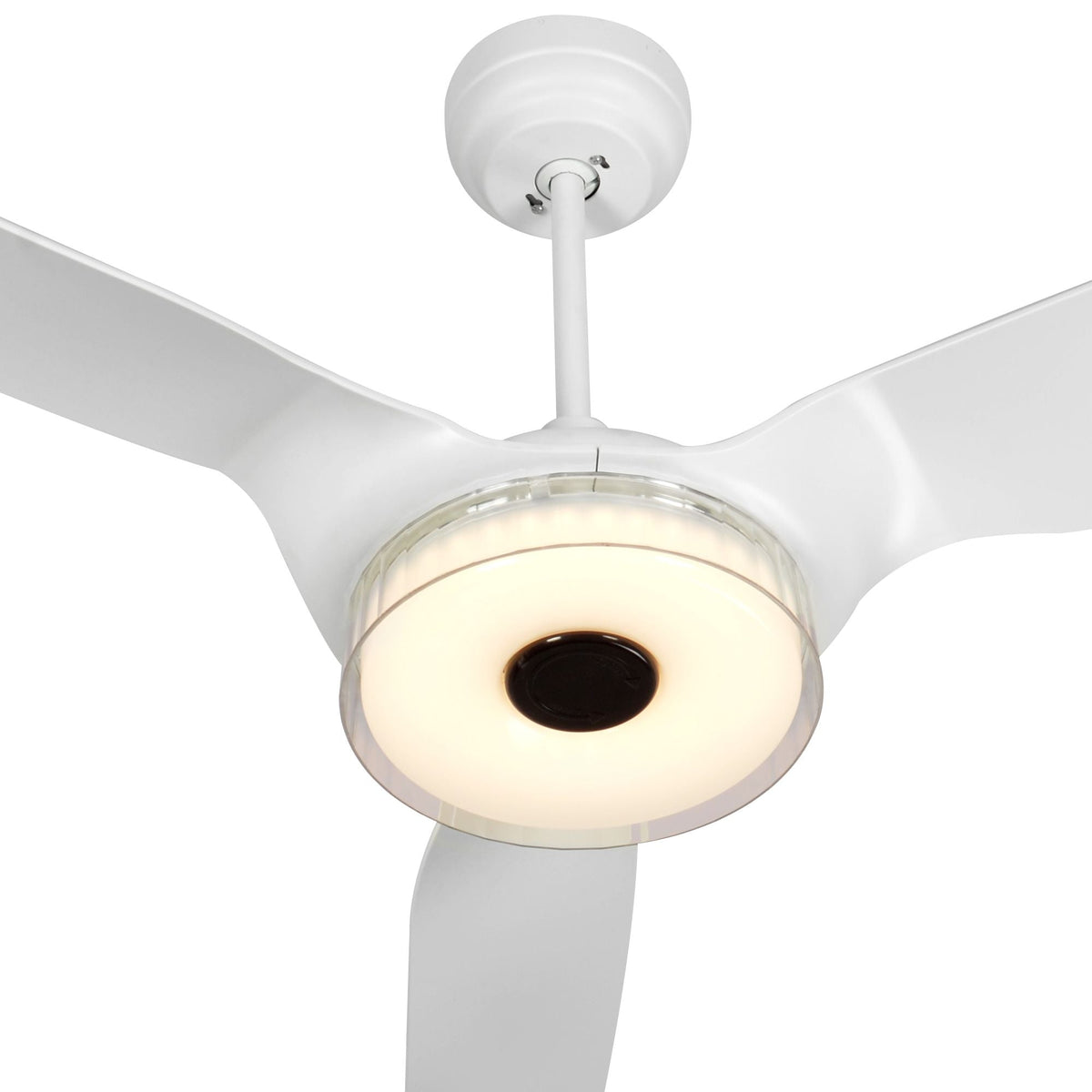 FLETCHER 52 inch 3-Blade Smart Ceiling Fan with LED Light & Remote