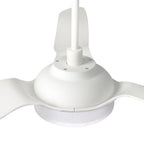 FLETCHER 60 inch 3-Blade Smart Ceiling Fan with LED Light & Remote