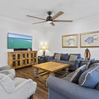 ESPEAR 60 inch 5-Blade Smart Ceiling Fan with LED Light & Remote