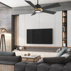 ASCENDER 52 inch 5-Blade Smart Ceiling Fan with LED Light & Remote