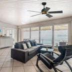 ASCENDER 52 inch 5-Blade Smart Ceiling Fan with LED Light & Remote