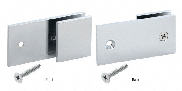 CRL 'Y' Inline Square Corner Glass Clamp