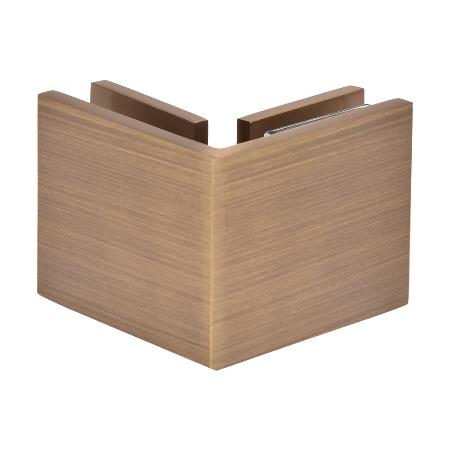 CRL Square 90 Degree Glass-to-Glass Clamp