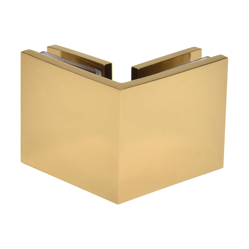 CRL Square 90 Degree Glass-to-Glass Clamp