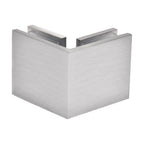 CRL Square 90 Degree Glass-to-Glass Clamp