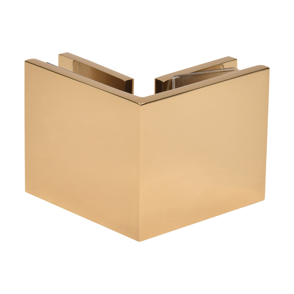 CRL Square 90 Degree Glass-to-Glass Clamp