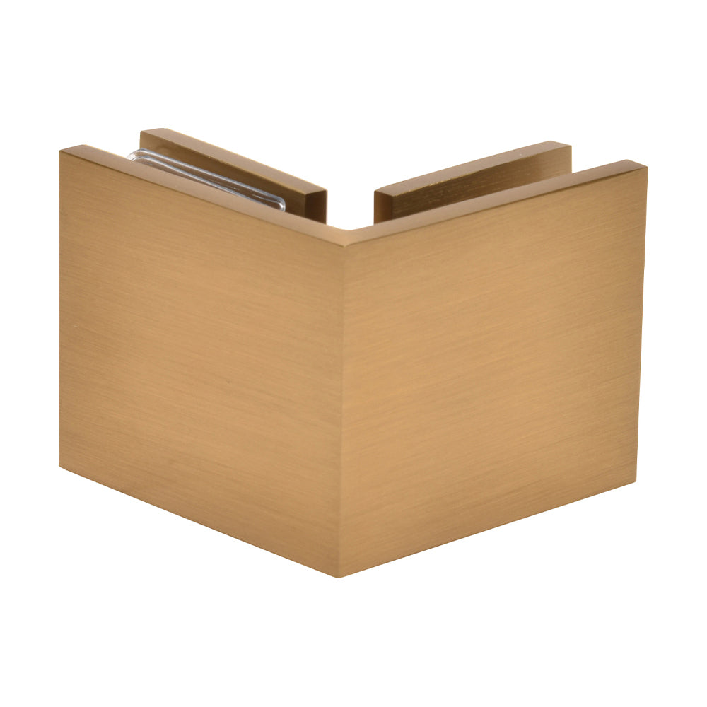 CRL Square 90 Degree Glass-to-Glass Clamp