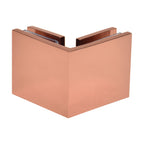 CRL Square 90 Degree Glass-to-Glass Clamp