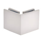 CRL Square 90 Degree Glass-to-Glass Clamp