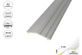 Aluminium ramp door threshold strip silver finish 900mm