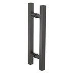 CRL Square Ladder Pull 6" Back-to-Back