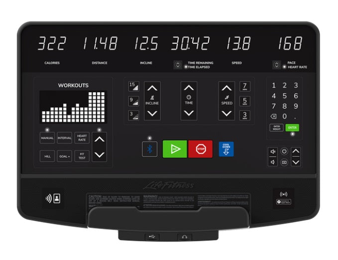 LIFE FITNESS CLUB SERIES RECUMBENT BIKE