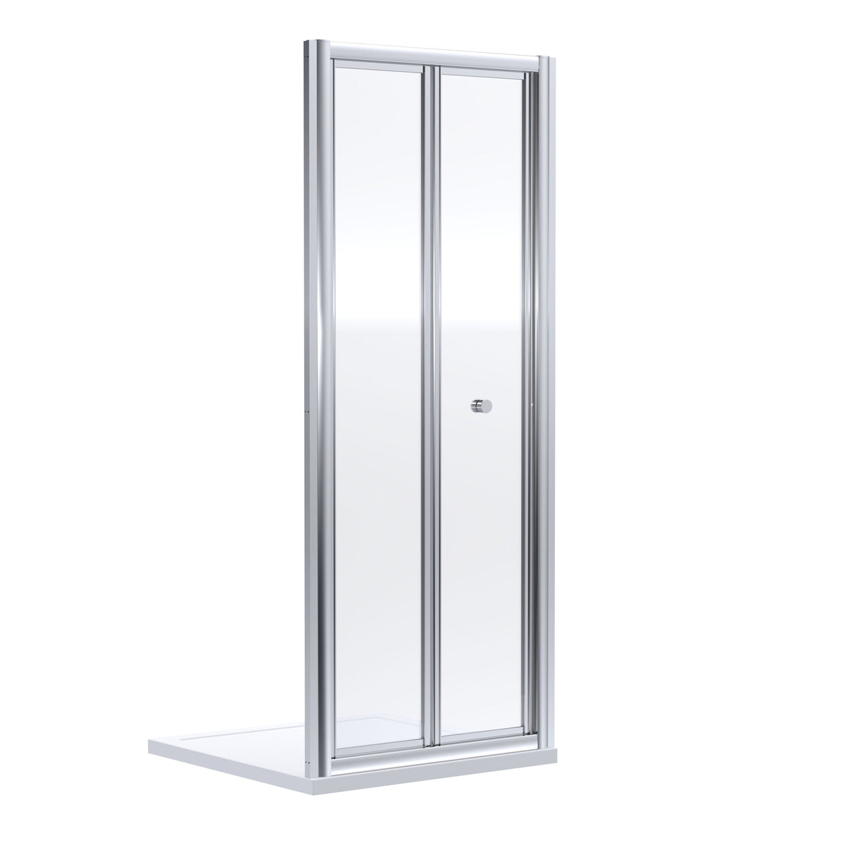 Matrix 4mm Glass Recessed Bi-fold Shower Door