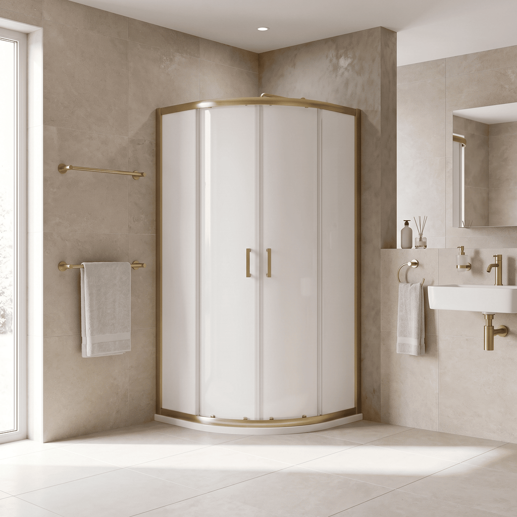 Matrix 6mm Glass 2 Door Offset Quadrant Shower Enclosure