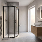 Matrix 6mm Glass 2 Door Offset Quadrant Shower Enclosure