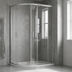 Matrix 6mm Glass 2 Door Offset Quadrant Shower Enclosure
