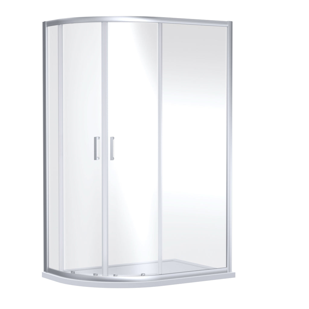 Matrix 6mm Glass 2 Door Offset Quadrant Shower Enclosure