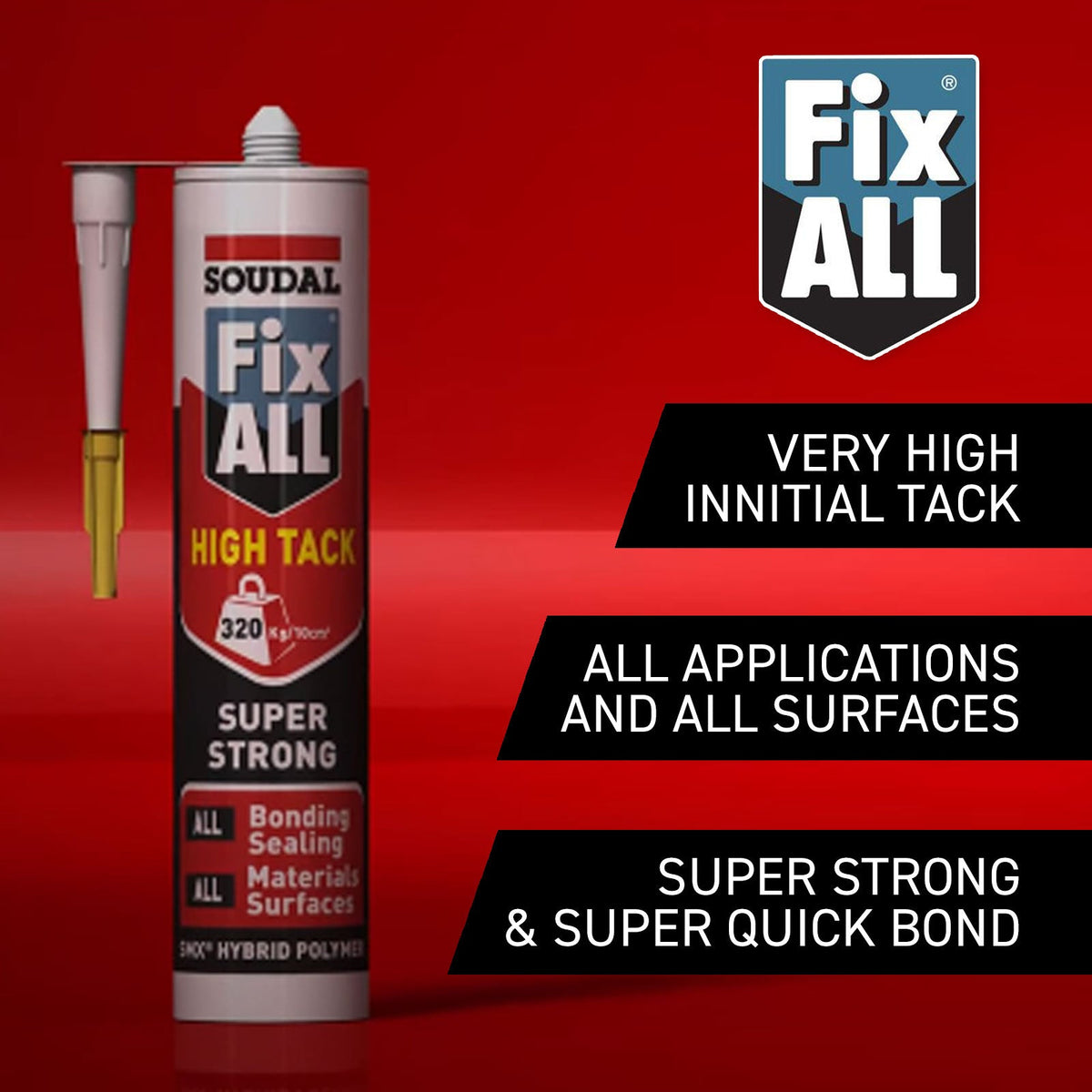 Soudal Fix ALL High Tack Adhesive & Sealant