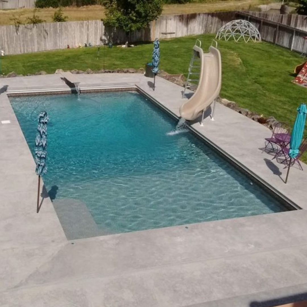 16' x 32' Rectangular Super Steel Inground Pool Kit - Discount Package