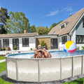 12' x 24' x 54" Oval Saltwater Resin Guard Hybrid Pool