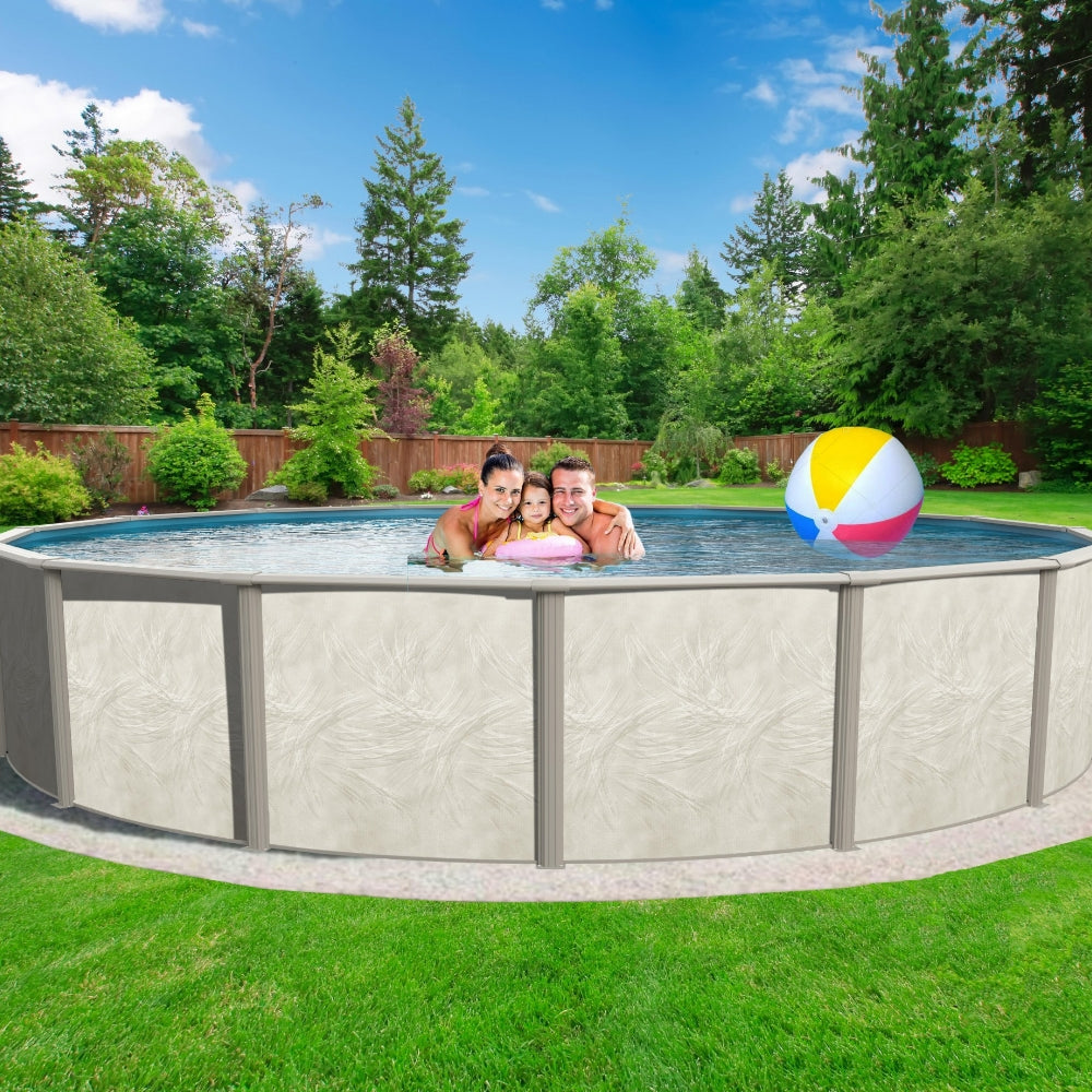 12' X 54" Round Saltwater Resin Guard Hybrid Pool