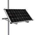 Side Pole Mounts | Side Pole Mount for 1 Solar Panel | Designed for RICH SOLAR MEGA Series Solar Panels under 250W | Easy to Install | BACKORDER