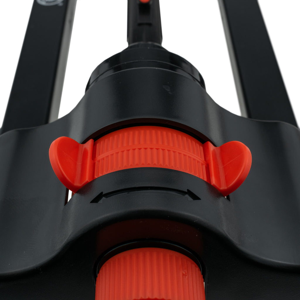 Oscillating Sprinkler Cost Wise Black Orange