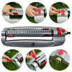Bar Metal Turbo Oscillating Sprinkler