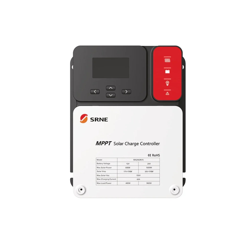 Victron 370 Watt Solar Panel - 2kW Inverter - SRNE 40A MPPT - Skyenergi 230Ah Lithium Battery - Battery Shunt
