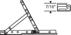SS10003 - Roto North America HG05 10" Adjustable Hinge Kit For Casement Windows