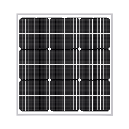 SLD Tech (Solarland) 50w 12v Monocrystalline Solar Panel - ST-50Q-12