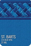 St. Barts with Blue Opal 27 mil
