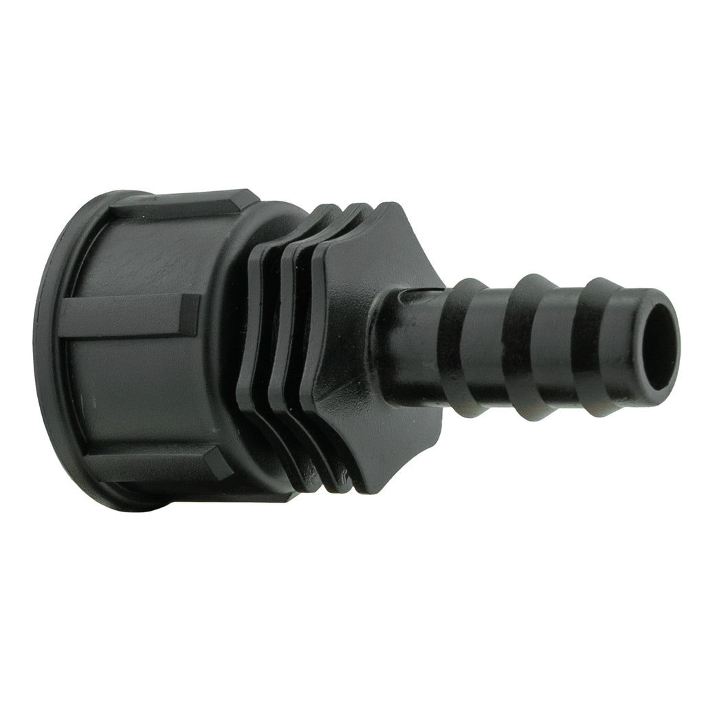 In-Line BSPM Valve with 2 x 16mm Barbed Straight Connectors