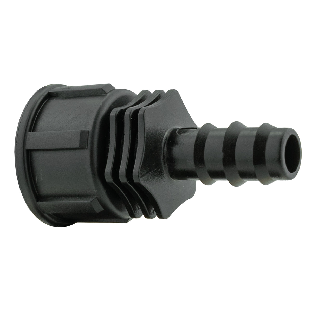 In-Line BSPM Valve with 2 x 16mm Barbed Straight Connectors