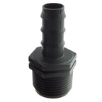 IBC 2” S60X6 Cap with Large Plastic Valve and 16mm Barbed Straight
