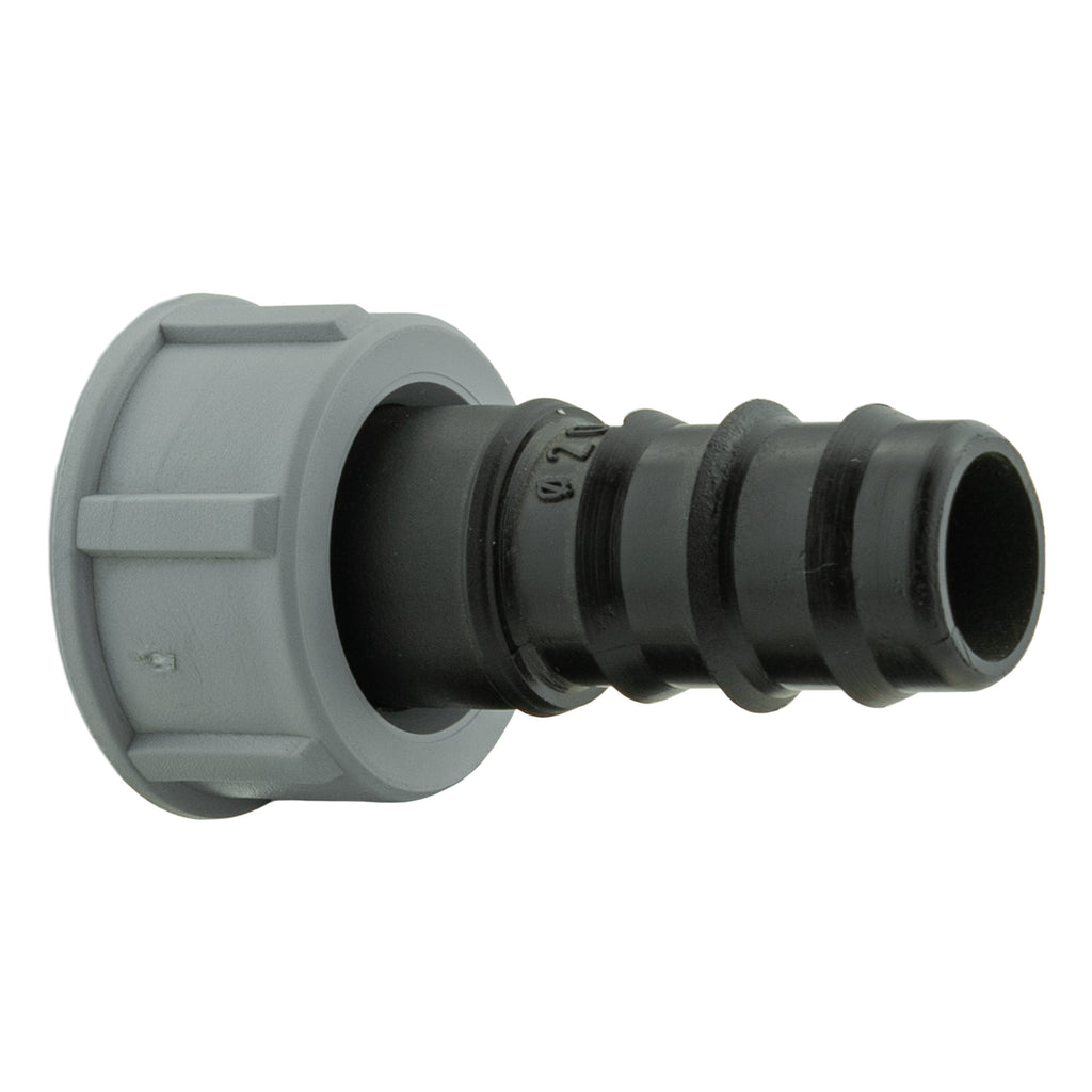 In-Line BSPM Valve with 2 x 20mm Barbed Straight Connectors