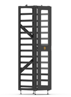 Sunsynk 61.44 kWh Battery Cabinet with Door and 12 x 5.12 kWh Battery Modules