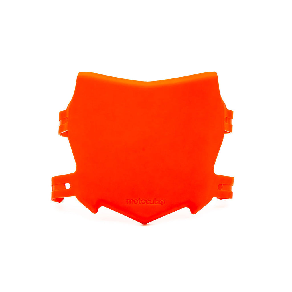 OG MotoCutz Front Number Plate - Red