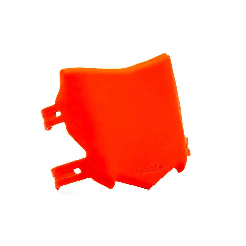 OG MotoCutz Front Number Plate - Red