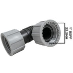 Swivel Elbow 1" BSP Female Female