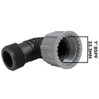 Swivel Elbow 1" BSP Male Female
