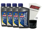Suzuki Ecstar Semi-Synthetic Oil Change Kit for 2018-2025 KINGQUAD 400