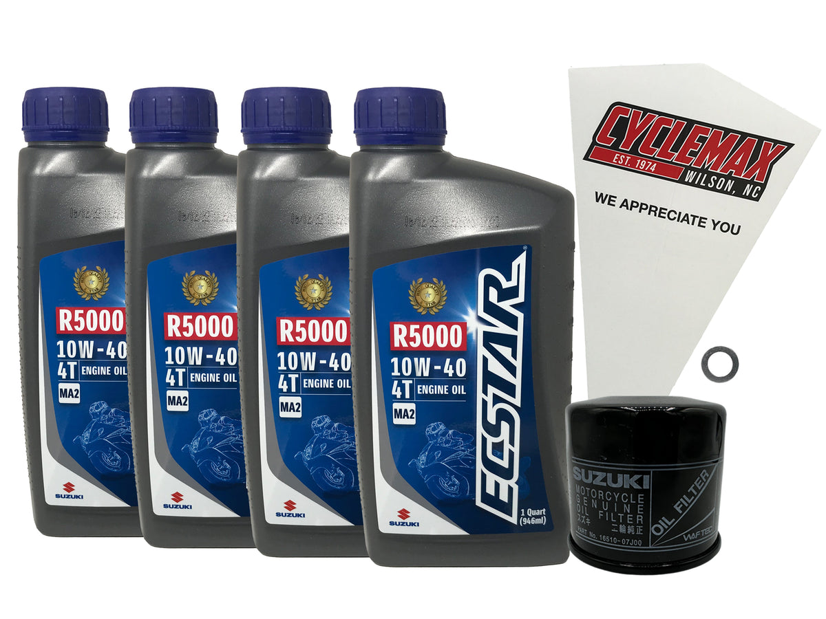 Suzuki Ecstar Standard Oil Change Kit for 2018-2025 KINGQUAD 400